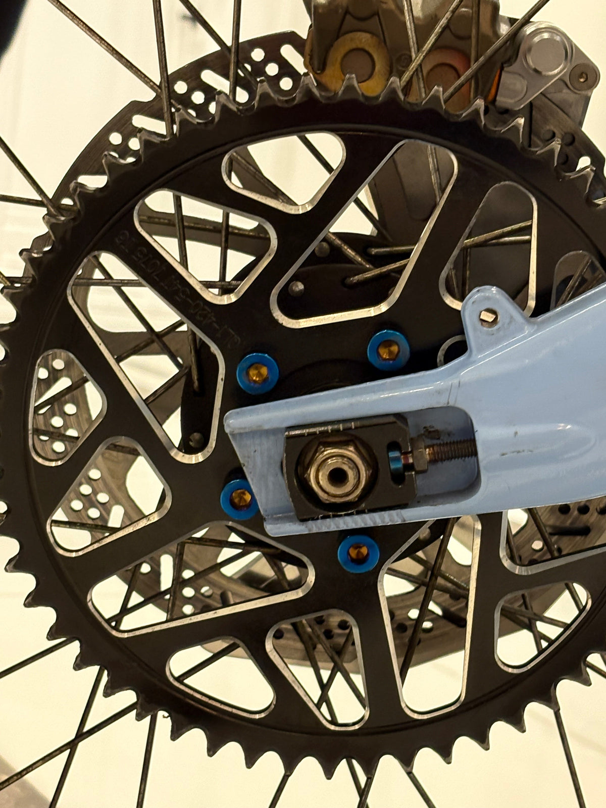 All Emoto Sprocket Titanium Bolts