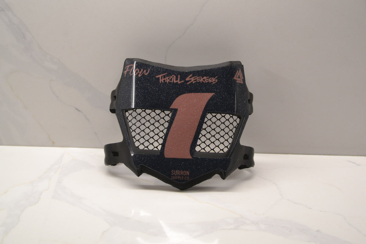 "MotoCutz" Vented Front Number Plate